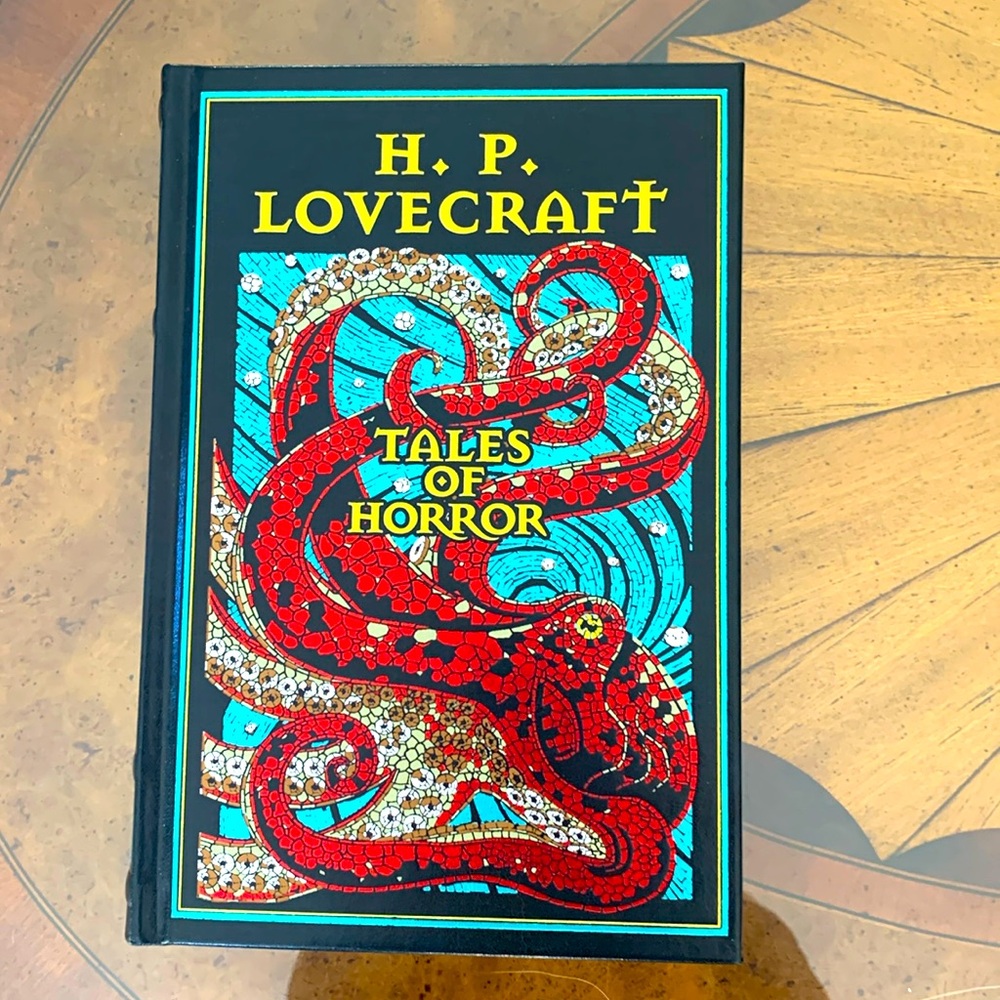 Tales of Horror faux leather hardcover book by H.P.Lovecraft